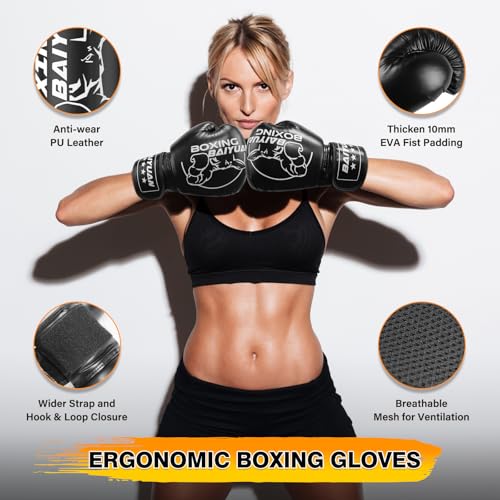 BaiYuan Inflatable Freestanding Punching Bag with Stand - size: 71"