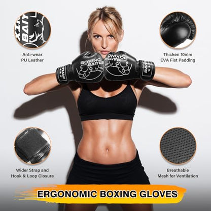 BaiYuan Inflatable Freestanding Punching Bag with Stand - size: 71"