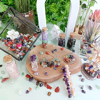 LAIDANLA Aquatic Agate Crushed Stone Crystal Chips Bulk Natural Gemstones Healing Reiki Crystals Mini Quartz Vase Filler Aquarium Gravel 100g - color: Aquatic Agate, size: 0.22 Pound-（0.2"-0.28"）