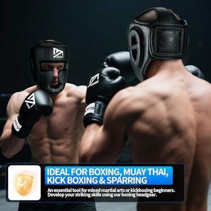 Boxing Headgear for Kids Youth, Boxing Head Sparring Gear MMA Headgear - size: X-Large