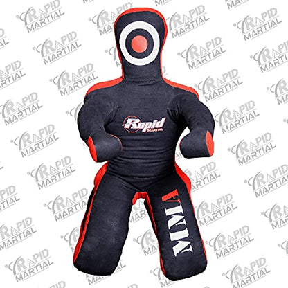 MMA Grappling Dummy BJJ Jiu Jitsu Wrestling Judo Youth Throwing Boxing Training Dummies- (Sitting 6 FT/ 72 in) - UNFILLED…