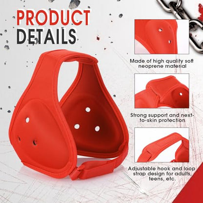 Tellegloww Wrestling Headgear for Kids, Youth - color: Orange, style: Classic Style
