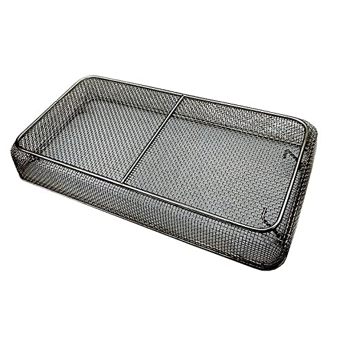 chaoyue medical instruments Stainless Steel Sterilization Basket Tray case Box 45cmX34cmX7cm Disinfection Tray Basket Box Orthopedics ENT Instruments