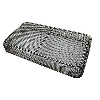 chaoyue medical instruments Stainless Steel Sterilization Basket Tray case Box 45cmX34cmX7cm Disinfection Tray Basket Box Orthopedics ENT Instruments