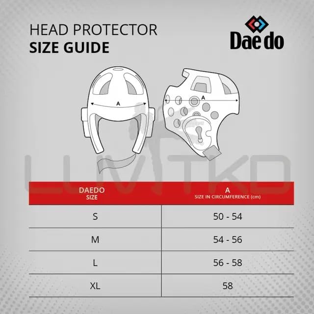 WT Recognized Taekwondo Head Guard - Officially Approved, Molded Foam Construction, Blue & Red Variations, Lightweight Protection for Sparring & Competition - color: Blue, size: Small