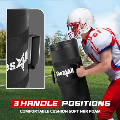 Yes4All Tackling Dummy/Wheel Ring for Contact Sports Training - color: 20LBS