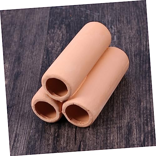 Aquarium Landscaping Ceramic Shrimp House Moss Tube Mineral Tube Cultivating Container