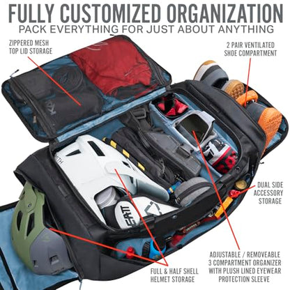Wildhorn Big Mesa 90L MTB Gear Bag - Lightweight & Waterproof Duffel Bag