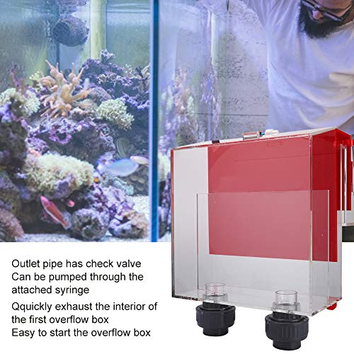 Ruining Overflow Box, Overflow Boxes, Self-Start for Aquarium ish Tanks