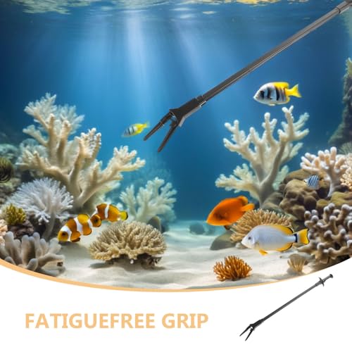 3Pcs Aquarium Maintenance Tongs: Aquarium Cleaning Tongs 19.7inch - Fish Tank Long Grabber - Aquatic Plant Tweezers for Gravel Cleaning Plant Placement