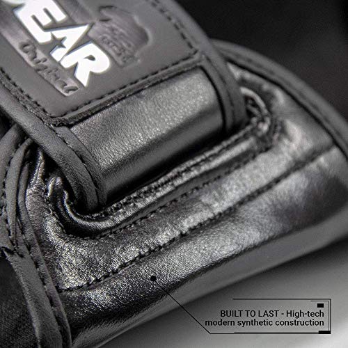 Revgear Pinnacle Shin Guard, Durable/Lightweight for Any Level Martial Arts - color: Black/Black, size: X-Small