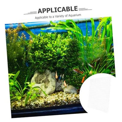 POPETPOP Fish Tank Accessory Clear Acrylic Isolation Board 20x30cm Suction Cup Divider for Aquarium