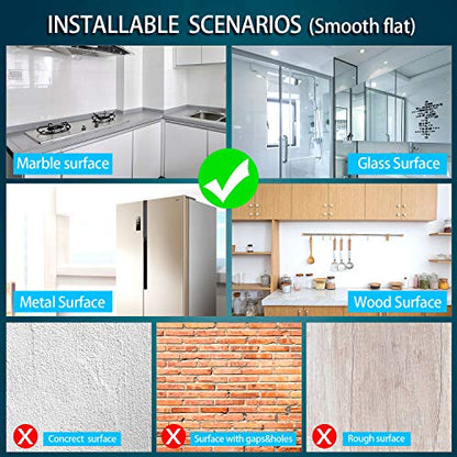 40 Packs Suction Cup Hooks, 1.77 Inches Universal Clear PVC Suction Cups for Shower Removable Window Suction Cups with Hooks for Kitchen Bathroom, Wall, Glass