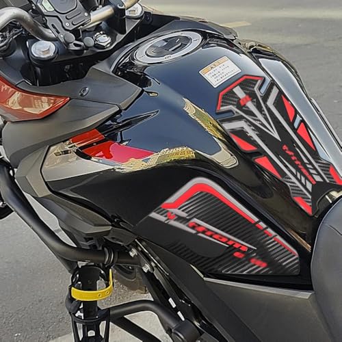 for V-Strom DL650 2025 2026 V-Strom 650 XT 650XT DL 650 Motorcycle Stickers Rubber Oil Tank Pad Protector Side Non-Slip Protection Decals (c)