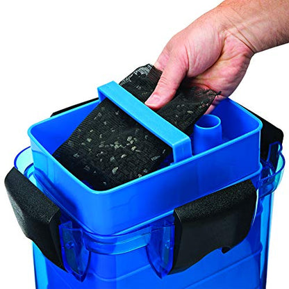 Penn-Plax Cascade Pro-Carb Z Filt-A-Pack, 2 Pack - Mixed Carbon & Zeolite Aquarium Canister Filter Media Bags - Pre-Bagged Nylon Mesh Replacement for Cascade, Freshwater & Saltwater Tanks - 8 Ounce