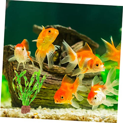 10Pcs Durable Fixed Ring for Water Plants Creative Pottery Decor Holder for Fish Tank for Aquatic Plant Cultivation and Freshwater Landscape Decoration
