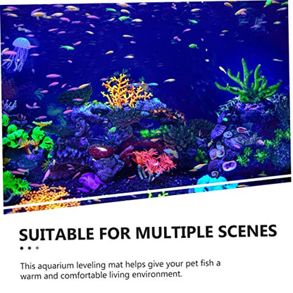 Hemobllo Thickened Fish Tank Mat Skid Aquarium Bottom Pad Shockproof Design Comfortable Pet Fish Environment