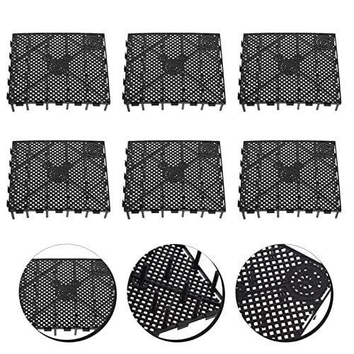 Ipetboom 6pcs Aquarium Divider Wear-Resistant Gravel Board for Fish Tank Filtration Lightweight Design for Aquarium Supplies