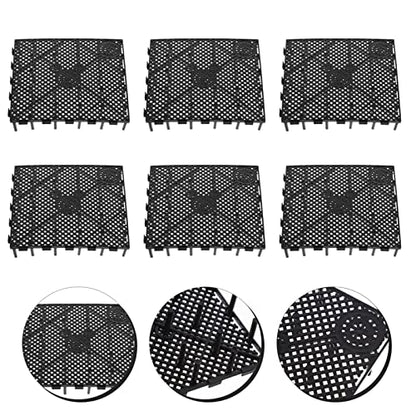 Ipetboom 6pcs Aquarium Divider Wear-Resistant Gravel Board for Fish Tank Filtration Lightweight Design for Aquarium Supplies