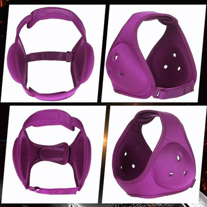 Jerify 2 Pcs Wrestling Headgear for Kid Youth, Purple - color: purple