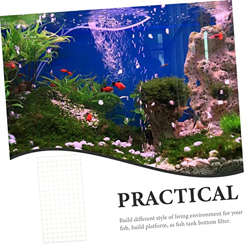Kisangel 6pcs Fish Tank Divider Board Aquarium Compartment Material for Fish Breeding and Separation - size: 30X15cm