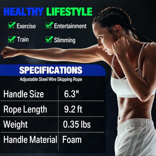 Hydren 24 Pcs Jump Ropes for Fitness Bulk with Ball Bearings, Adjustable