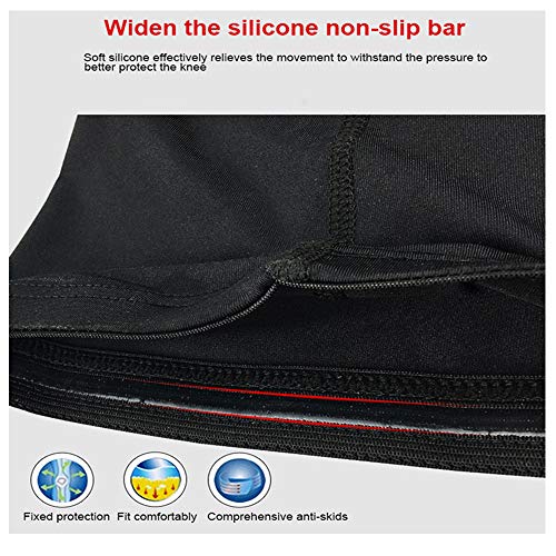 PISIQI Compression Collision Avoidance Knee Sleeve - color: Black, size: Small