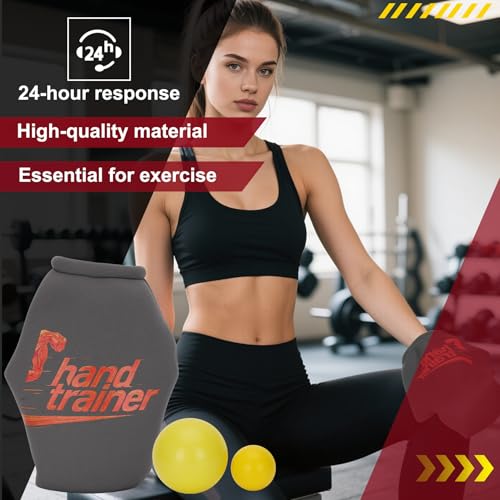 Finger Grip Strengthener, Grip Strength Trainer and Forearm Strengthener - Designed for Enhancing Grip, Finger Exercises, and Wrist Training - color: Grey