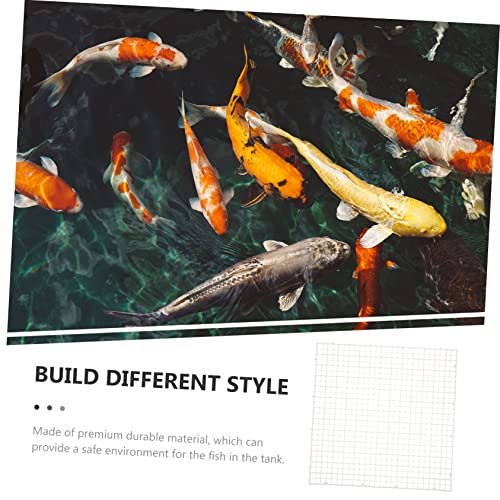 Kisangel 6pcs Fish Tank Divider Aquarium Board Fish Divider for Breeding Easy to Install Versatile Separator - size: 30X30cm