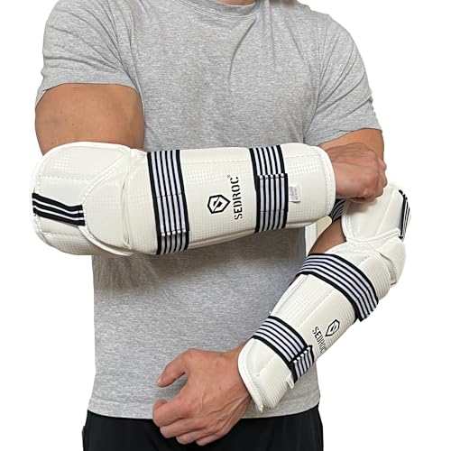 Sedroc Taekwondo Forearm and Elbow Guard Arm Pads - size: Medium