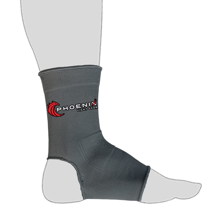 Sustain Ankle Supports, Open Heel, Grey, L - color: Grey, size: Large
