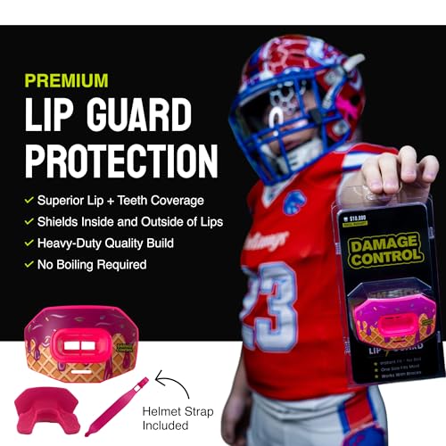 DAMAGE CONTROL Youth Football Mouth Guard – Brain Freeze - color: Brain Freeze