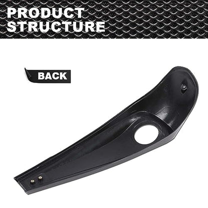 Dash Fuel Console Gas Tank Cap Cover Compatible with Harley Electra Road Glide Touring 08-22/Will fit Ultra 2008-2022, Limited & Tri Glide Models if CB port is relocated or removed