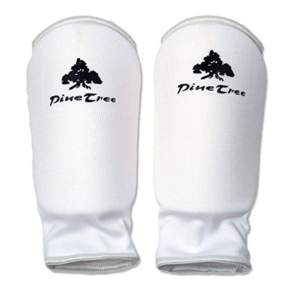Cloth Forearm Guard Taekwondo, Martial Arts, MMA Forearm Protective Gear Protector for Sparring (Black/White; Child Small to Adult XL) - size: X-Large, style: White