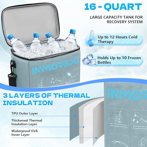 Inmoredo Cold Therapy Machine for Knee After Surgery, Ice Machine for Knee