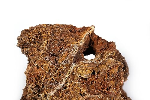 Maple Leaves Stone Natural Rocks (18lbs, 3~9 inches,9pcs) for Aquarium, Paludarium, Terrariums, Decorative of Forest Creeks, lakesides, and Streams - size: 14 Maple Leaves Stone(3-9 inches,18lbs)