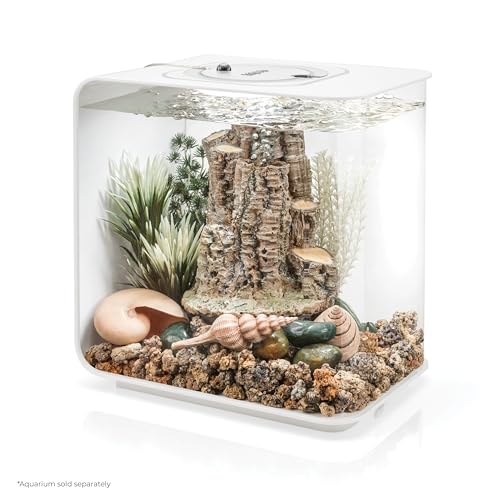 biOrb Forest Rhythm Décor Set, Silver/Green/Natural, Fish Friendly Décor for Aquariums