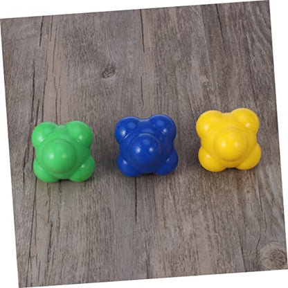 Agility Training Reaction Ball 58mm Silicone Ball for Hand-Eye Coordination Medium Difficulty for Baseball Training and Speed Drills