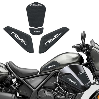 for Rebel 1100 CMX 1100 2025 Motorcycle Fuel Tank Pads, Fuel Tank Kits, Side Pads, Knee pad Stickers, Fuel Tank Traction Pads, Decals Rebel CMX1100 2021-2026 Motorcycle Accessories