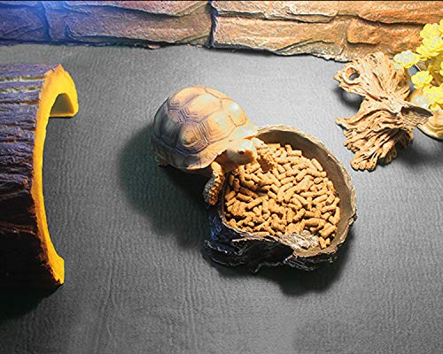 47" x 24" Large Reptile Carpet Terrarium Liner Bedding Reptile Substrate Mat Tank Accessories for Bearded Dragon Snake Lizard Tortoise Leopard Gecko (Grey) - color: Grey