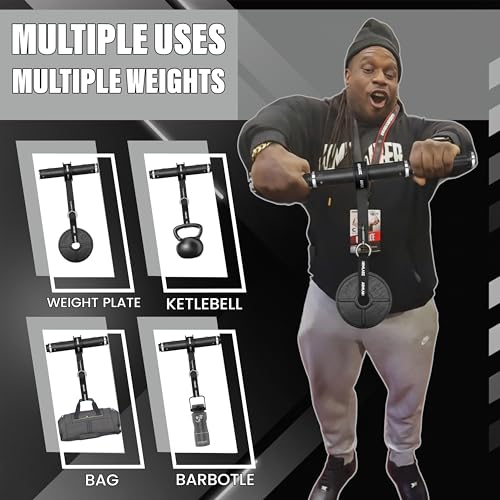ArmLabz Forearm Roller 3.0 Premium Wrist Roller and Forearm Strengthener, Grip Strength Trainer and Hand Exerciser, Quick Reset, One Arm Use, Metal Core, Heavy-Duty Strap