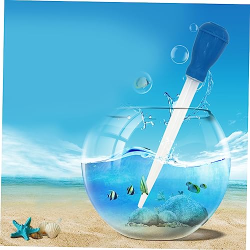 LIOOBO Manual Aquarium Waste 30ml Pipette Dropper Cleaner for Fish Tank Coral Feeder Dropper Feeder - size: Size 1