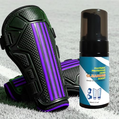 Gym Equipment Cleaner,100ml Fitness Care Odor Remover Foam - Goalkeeper Glove Spray | for Shoes Work Boots Clothing Helmet Pads Yoga Mats Hockey Baseball Football