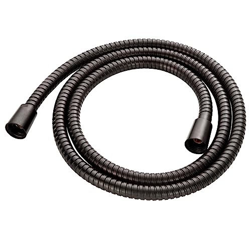 BRIGHT SHOWERS Shower Hose For Hand Held Shower Heads, 59 Inches Cord Stainless Steel Hand Shower Hose, Ultra-Flexible Replacement Part with Brass Insert, Oil Rubbed Bronze - color: Oil Rubbed Bronze, size: 59 Inch