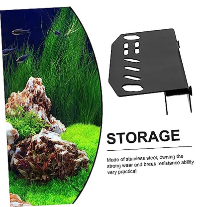 BESPORTBLE Fish Tank Cleaning Tool Holder Aquarium Rack Water Grass Tool Storage Organizer