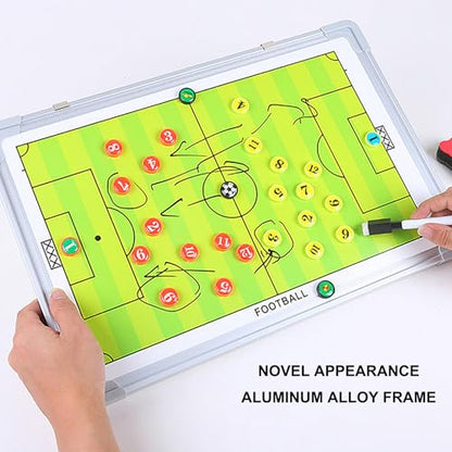 Soccer Coaching Board - Soccer Magnetic Coaching Board with Magnets Marker Pen - Soccer Whiteboard for Coaches