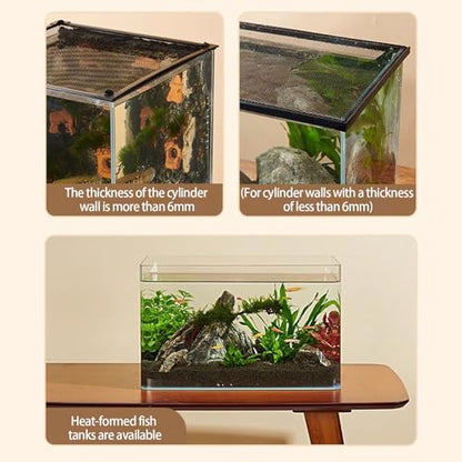 Anti Jump Netting for Fish Tanks Includes Mounts Netting Cover Pet Aquarium Screen