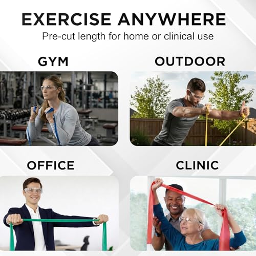 THERABAND Resistance Band, Exercise Workout, Physical Therapy, Black, 6 Ft - color: Black - Special Heavy, size: 1 Count