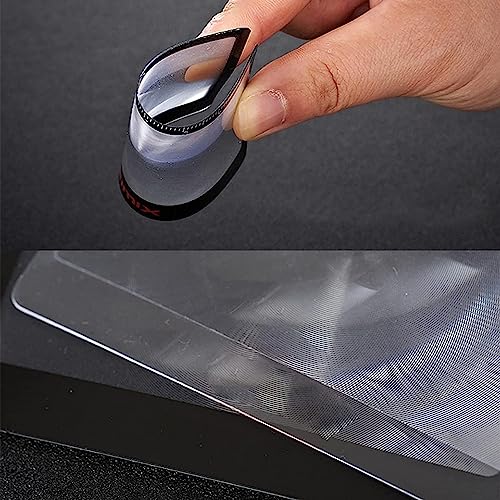 Credit Card Size 3X Magnifiers, Each Magnifier for Use as Magnifying Glass, Reading has 3X Fresnel Lens, Pocket Magnifier, Reading Magnifier for Menus or can use as Accessory for ID Badge Holders