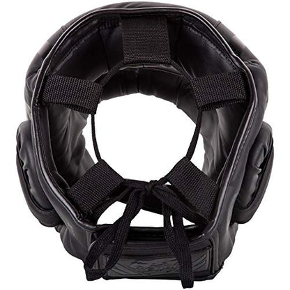 Venum Elite Iron Headgear - color: Black/Black